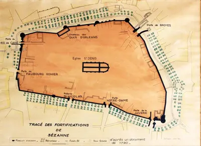 Plan de l'établissement Appartement sur la route touristique du champagne