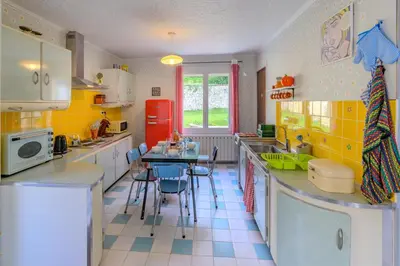 Cuisine ou kitchenette dans l'établissement Sixties Forever - une immersion années 60