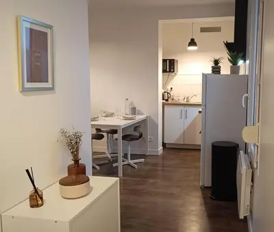 Plan de l'établissement Charmant T2 - Proche Gare & Centre-Ville - Fibre