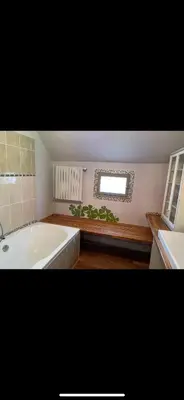 Salle de bains dans l'établissement L'havre de paix