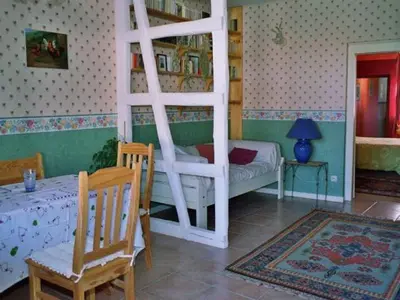 Un ou plusieurs lits dans un hébergement de l'établissement Chambres cosy au cœur de la forêt d'Argonne - FR-1-585-139
