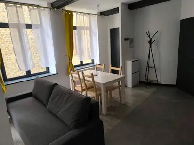 Coin salon dans l'établissement Rivage Ardennais - chateau - CHU -T2-queen size