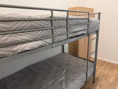 Un ou plusieurs lits dans un hébergement de l'établissement Appartement Jéroboam