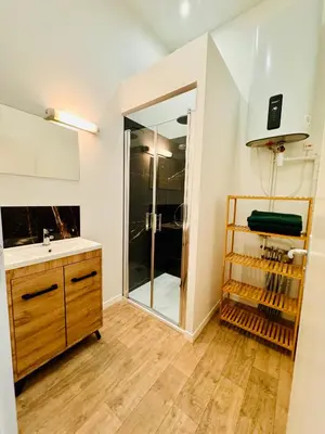 Cuisine ou kitchenette dans l'établissement Appartement Jéroboam