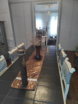 Coin salon dans l'établissement Maison Charmante