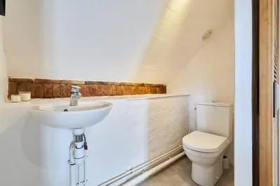 Salle de bains dans l'établissement Gîte 6 chambres entre Reims et Epernay - Le Tilleul - Gîtes Au Beau Sarrazin