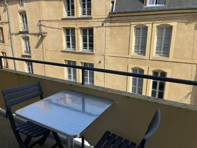 Balcon ou terrasse dans l'établissement Appartement Diamant 2 pers - L'Artdu'Net -