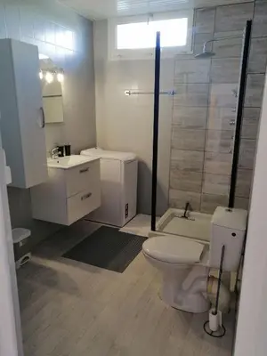 Salle de bains dans l'établissement Appartement 29 B - Mailly-le-camp