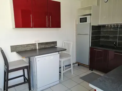 Cuisine ou kitchenette dans l'établissement Appartement 29 B - Mailly-le-camp