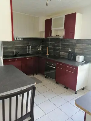 Cuisine ou kitchenette dans l'établissement Appartement 29 B - Mailly-le-camp