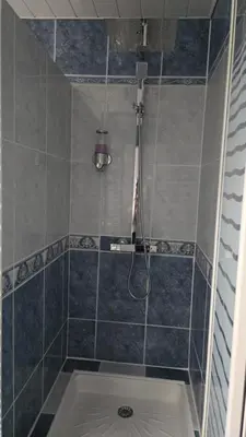 Salle de bains dans l'établissement Le Clos de la Treille