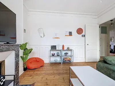 Cuisine ou kitchenette dans l'établissement Le clos des bulles