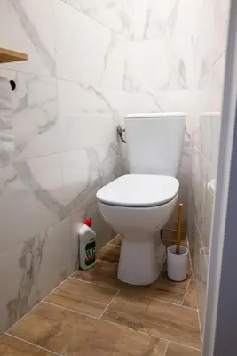 Salle de bains dans l'établissement Studio Chic en Plein Centre-Ville