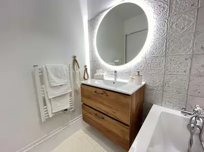 Salle de bains dans l'établissement L'écrin Bohème de Compiègne