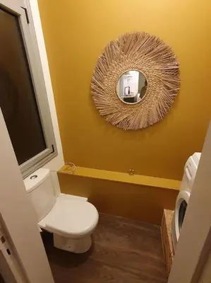 Salle de bains dans l'établissement La Balneo dans la Jungle
