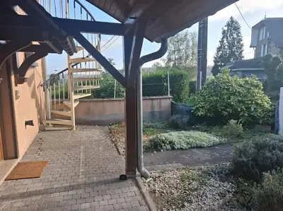 Jardin de l'établissement le gîte de Gabriel - studio