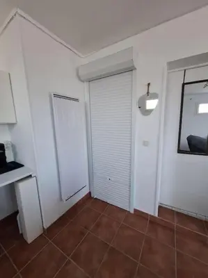 Cuisine ou kitchenette dans l'établissement le gîte de Gabriel - studio