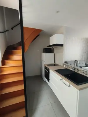 Cuisine ou kitchenette dans l'établissement Maison Montebello