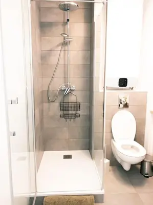 Salle de bains dans l'établissement Studio Voltaire