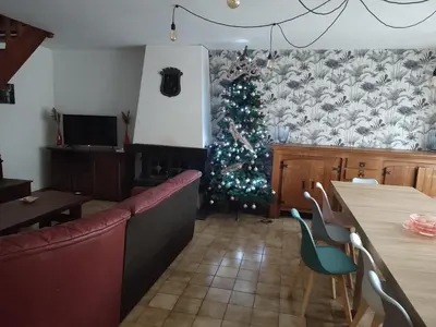 Télévision ou salle de divertissement dans l'établissement Gîte grande capacité Fléville,la sérénité de Jeannot