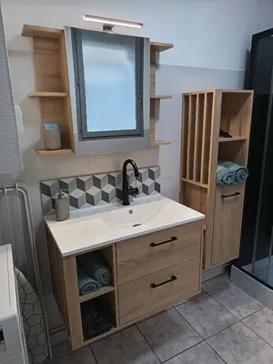 Cuisine ou kitchenette dans l'établissement L'escapade d'Henry Dunant