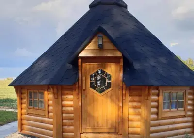 Bâtiment de la tente de luxe
