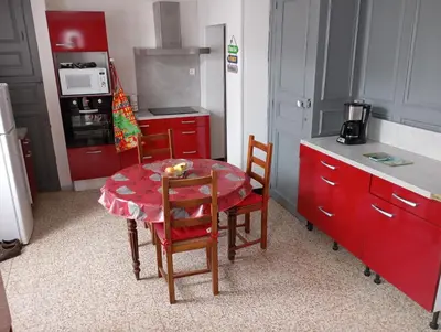 Cuisine ou kitchenette dans l'établissement Martinique