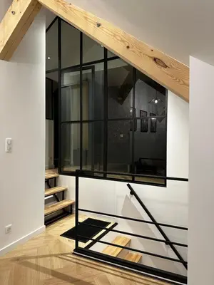 Télévision ou salle de divertissement dans l'établissement Petit Loft centre-ville