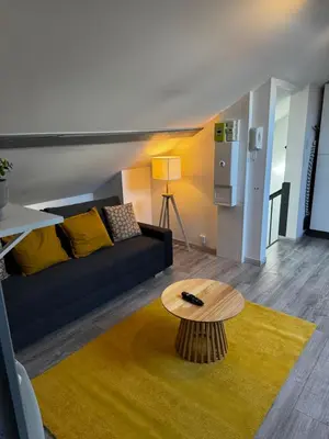 Coin salon dans l'établissement Chez Antonella centre Reims