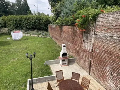 Jardin de l'établissement Au gîte du Roy