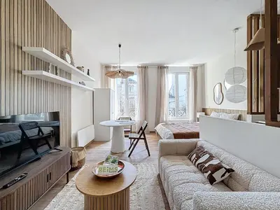 Coin salon dans l'établissement Le Bru t marnais