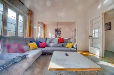 Coin salon dans l'établissement Excellence - 4 bedrooms