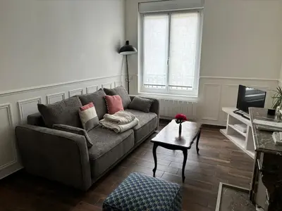 Plan de l'établissement Orlando, un bel appartement Haussmanien