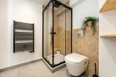 Salle de bains dans l'établissement Le Petit Saint Martin - Duplex - Cœur de ville