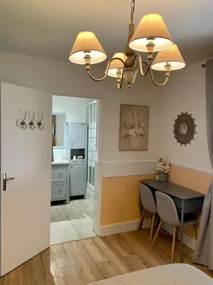 Cuisine ou kitchenette dans l'établissement La Besace