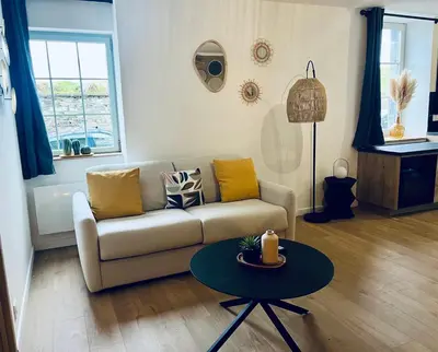 Coin salon dans l'établissement Le Pattulacci