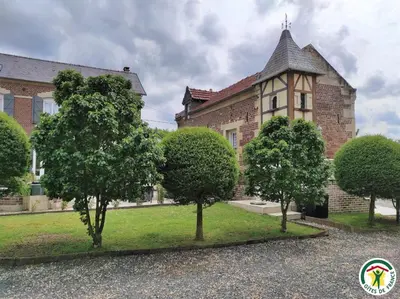 Jardin de l'établissement Le gite des ecuries de marquecy