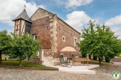 Jardin de l'établissement Le gite des ecuries de marquecy