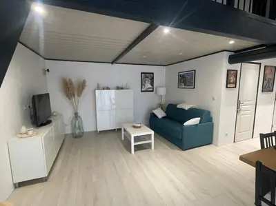 Cuisine ou kitchenette dans l'établissement Chez Chacha Rod au cœur de la champagne