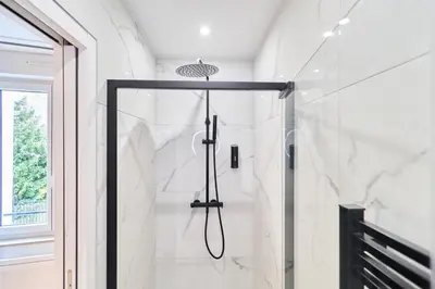 Salle de bains dans l'établissement Le Raffiné Centre Ville
