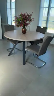Plan de l'établissement Agréable maison à Antheuil Portes