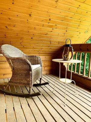 Plan de l'établissement Charmant chalet en bois