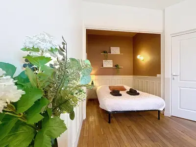 Un ou plusieurs lits dans un hébergement de l'établissement Vesle- Centre - 2 Chambres