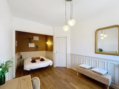 Un ou plusieurs lits dans un hébergement de l'établissement Vesle- Centre - 2 Chambres