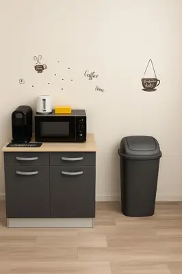 Cuisine ou kitchenette dans l'établissement Séjourner chez Roto