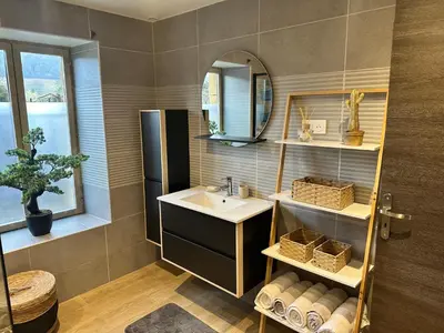 Salle de bains dans l'établissement L atelier de Serge