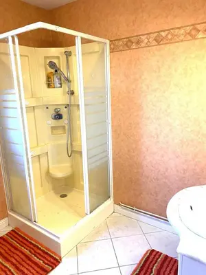 Salle de bains dans l'établissement Grace
