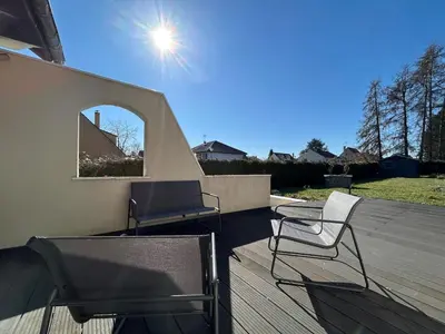 Plan de l'établissement La maison des vignes 3chambres jardin proche Reims