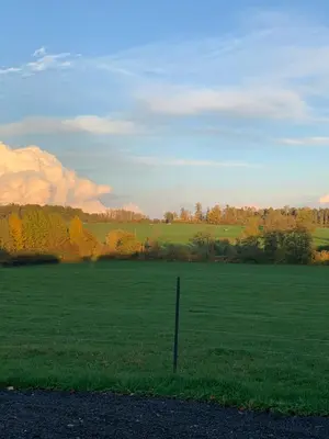 Paysage naturel près de la maison de vacances
