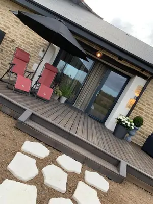 Coin salon dans l'établissement Le mirondel